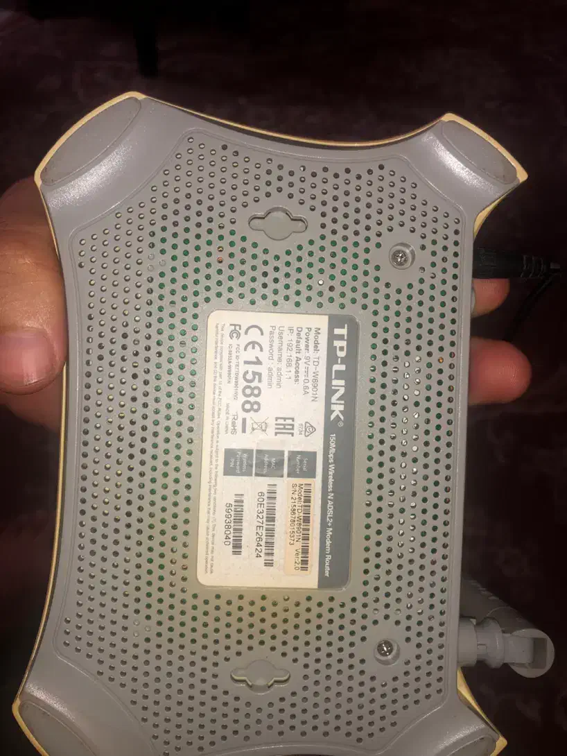 فروش مودم TP-Link با جعبه|مودم و تجهیزات شبکه|رشت, کوی مهر|دیوار