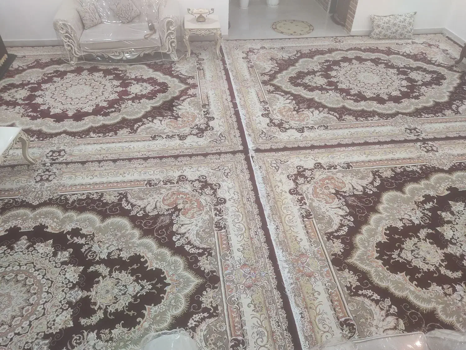 فرش ۱۲متری نگین مشهد|فرش|دورود, |دیوار