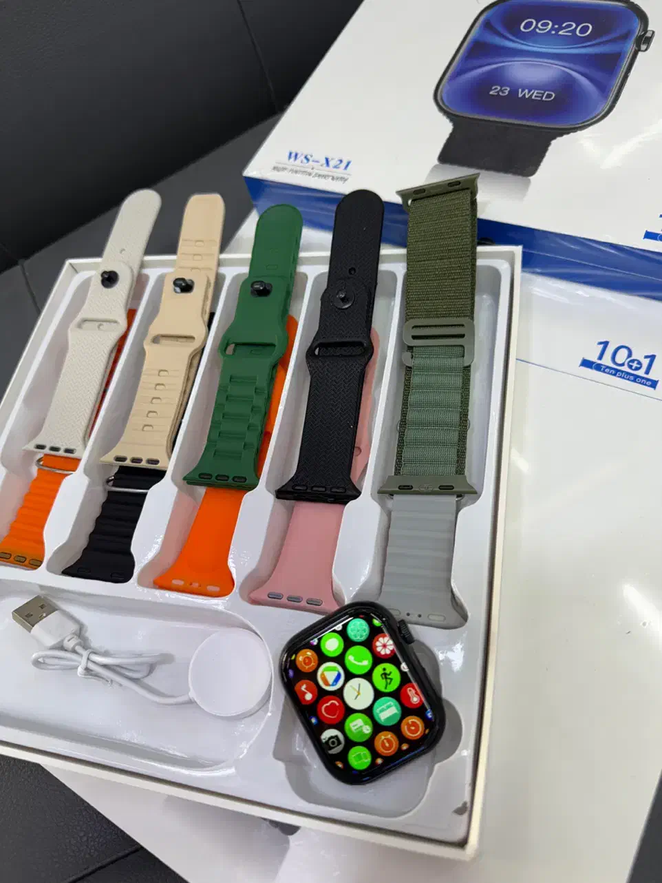 ساعت هوشمندویسمی x21 ده بند(فروشگاه پلاس)|ساعت|کرمانشاه, |دیوار