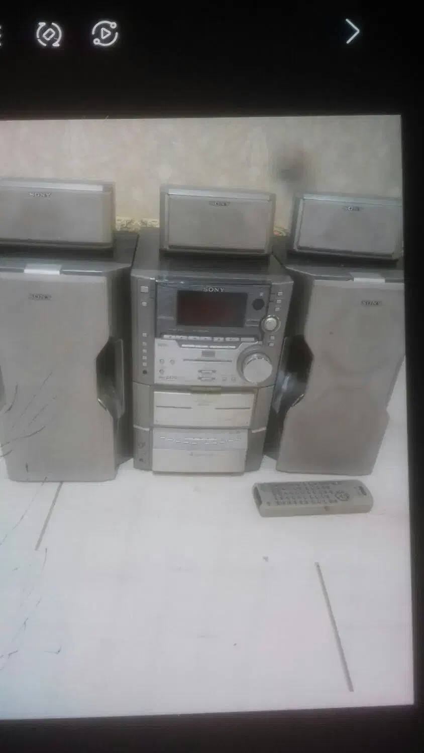 ظبط سونی دبلیو 55|سیستم صوتی خانگی|رشت, گلسار|دیوار