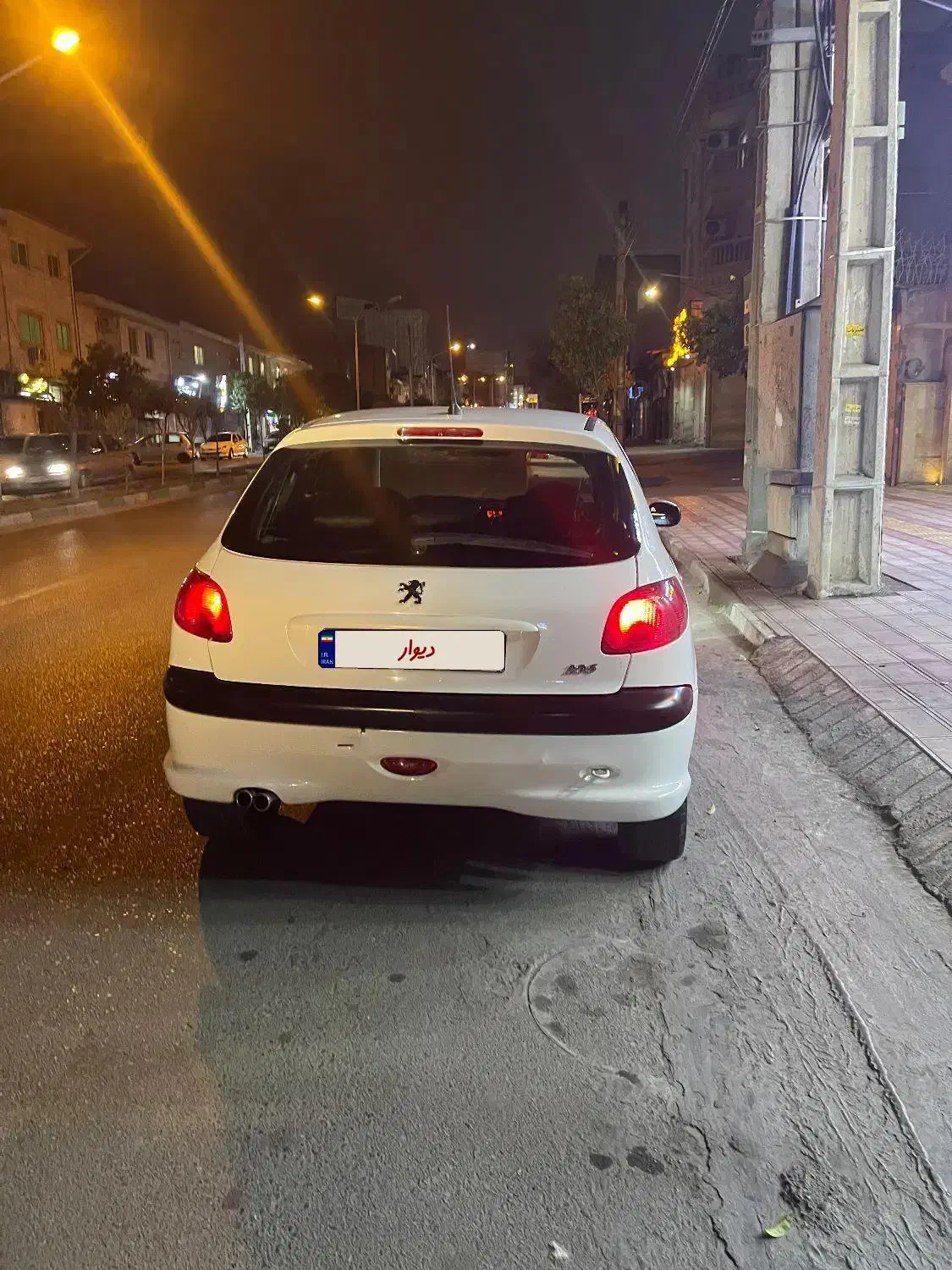 206 مدل۹۴ تیپ۵ ب ضمانت|خودرو سواری و وانت|گرگان, |دیوار