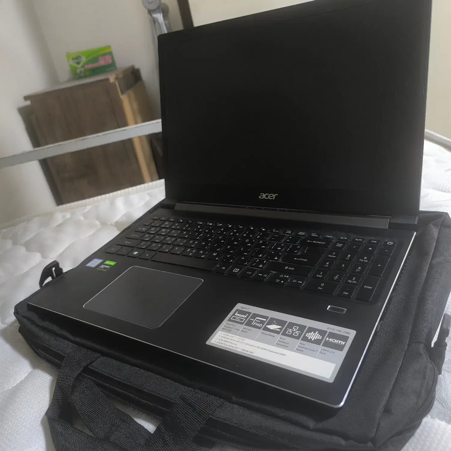 لپتاپ Acer A715-74g|رایانه همراه|تهران, فاطمی|دیوار