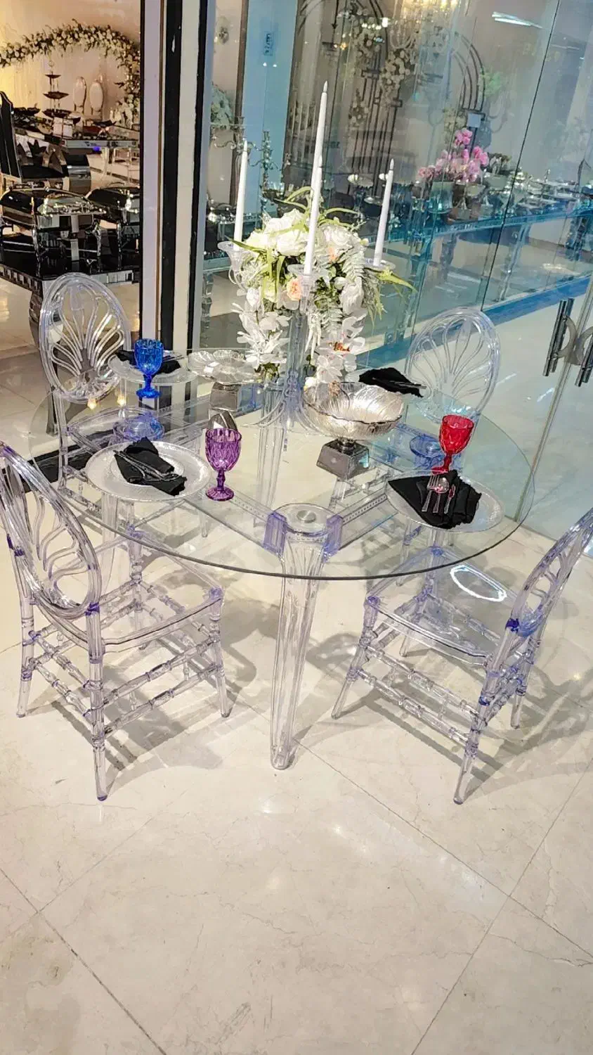 میز و صندلی نشکن پلکسی|عمدهفروشی|سیه رود, |دیوار