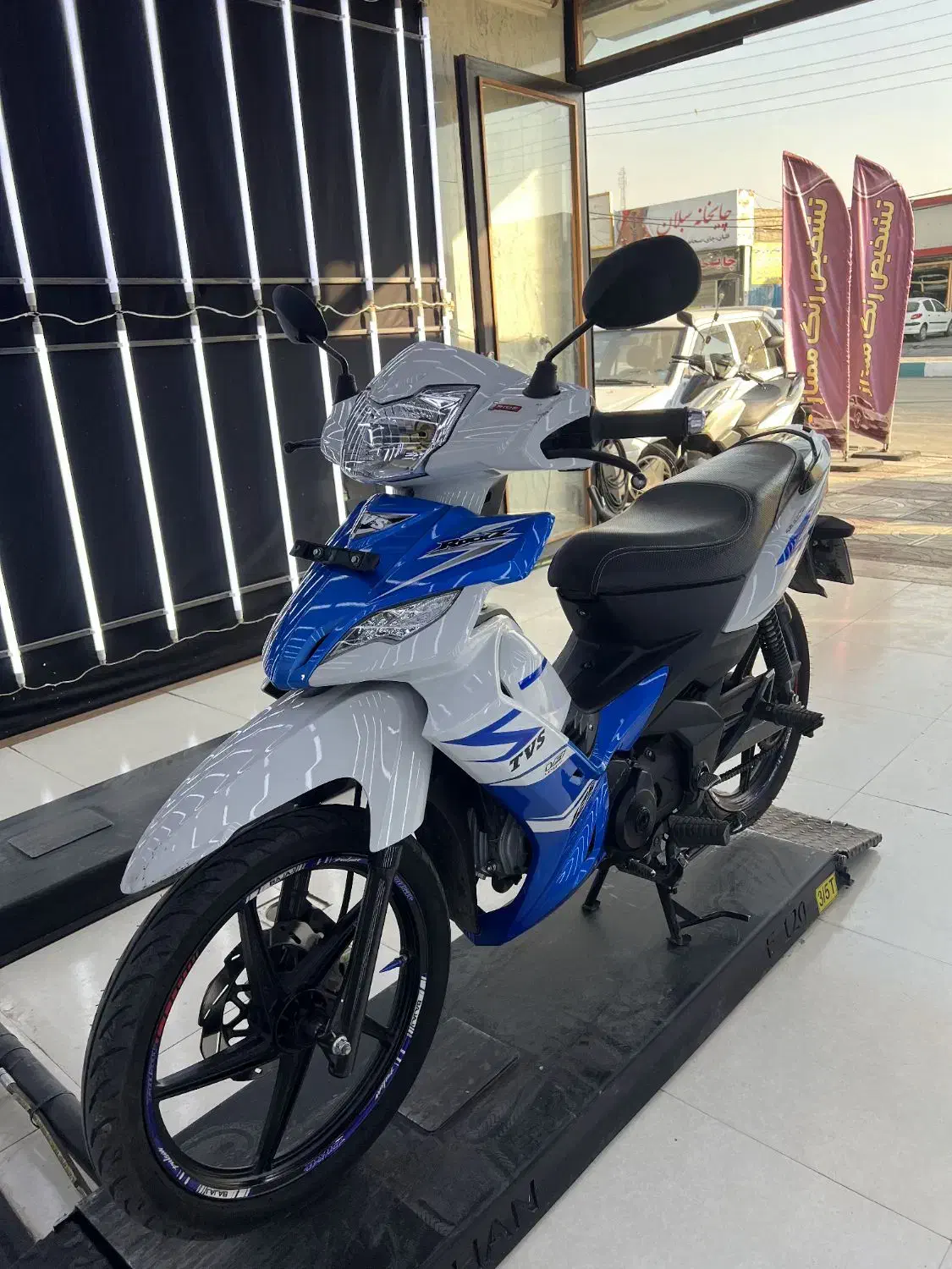 موتور تی وی اس tvs راکز 125|موتورسیکلت|تهران, نعمت‌آباد|دیوار