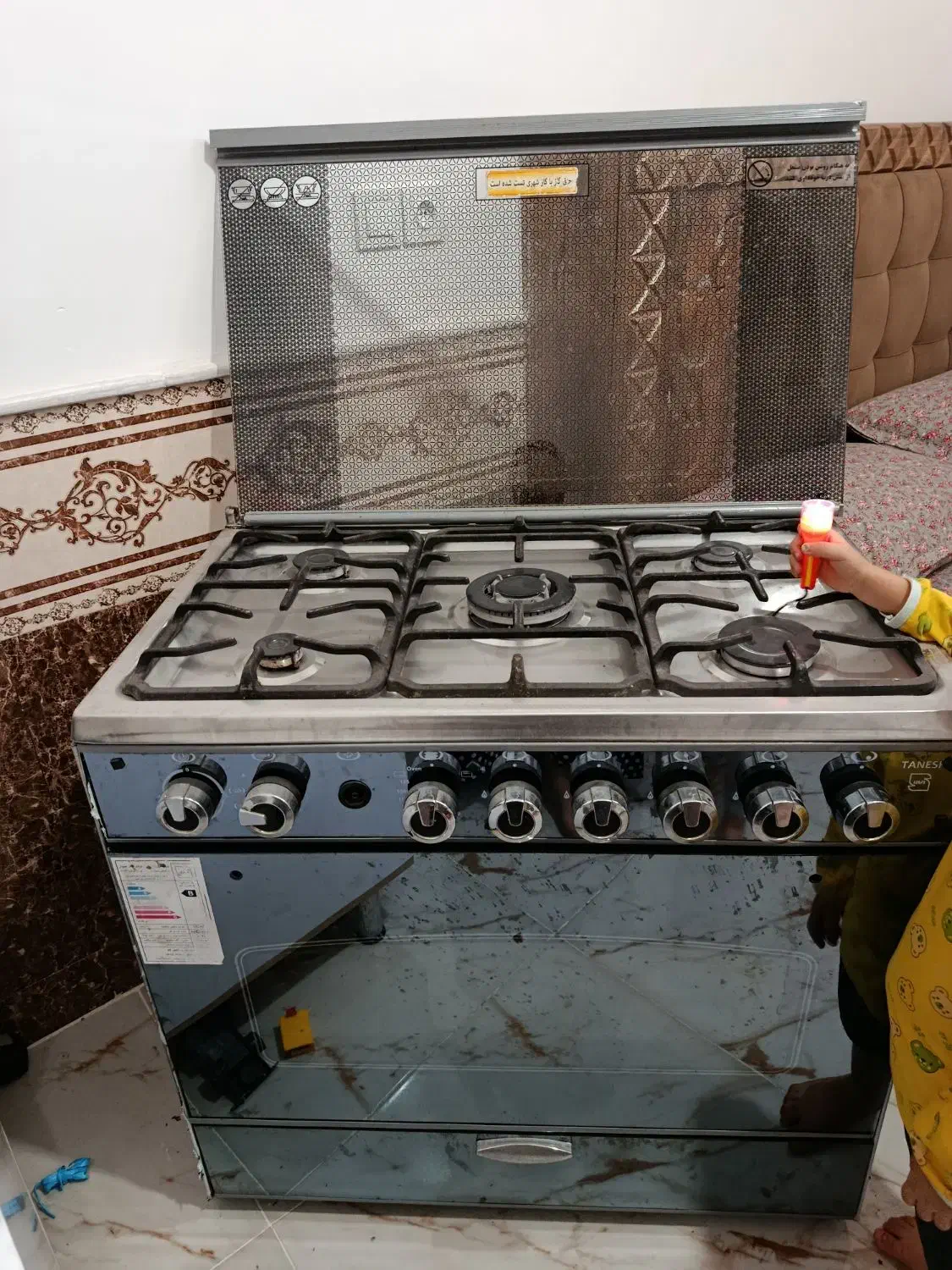 گاز فردار سالم|اجاق گاز و لوازم برقی پخت‌وپز|رفسنجان, |دیوار