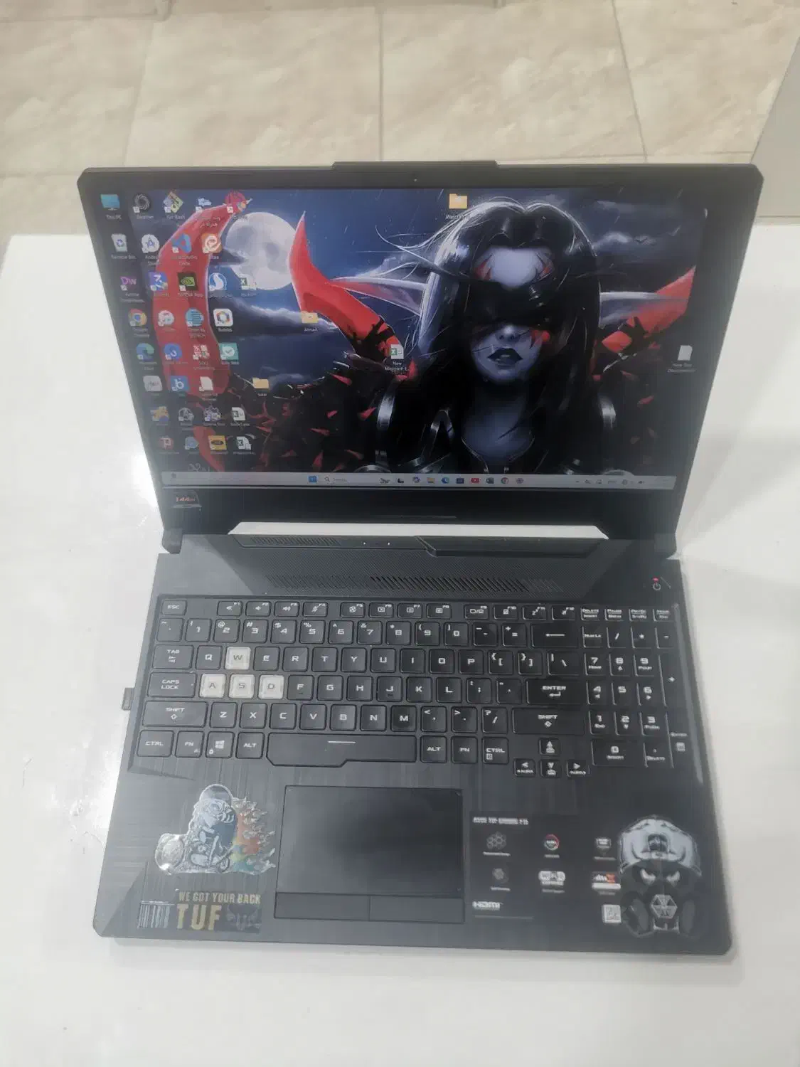 لپ تاپ گیمینگ tuff series|رایانه همراه|شیراز, زند|دیوار