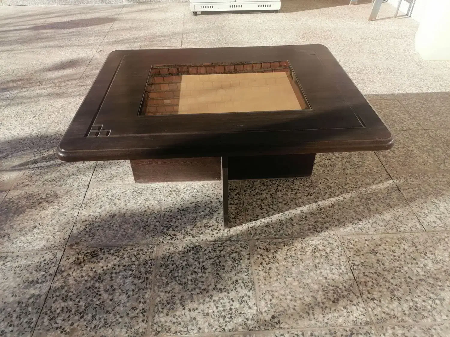 میز چوبی جلو مبل|مبلمان خانگی و میز عسلی|زرند, |دیوار