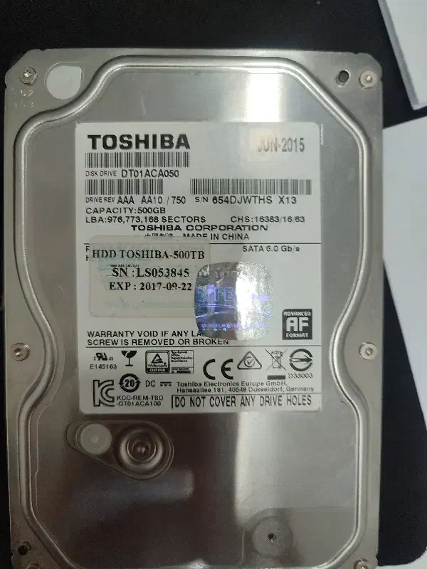 هارد 500|قطعات و لوازم جانبی رایانه|سبزوار, قاضی زاد|دیوار