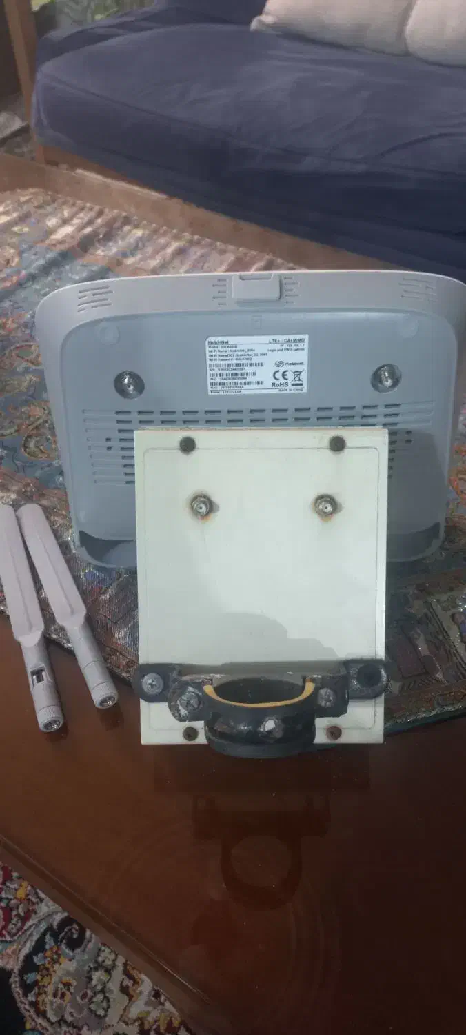 مودم مبین نت مدل MN4300D به همراه تقویت آنتن|مودم و تجهیزات شبکه|کیاشهر, |دیوار