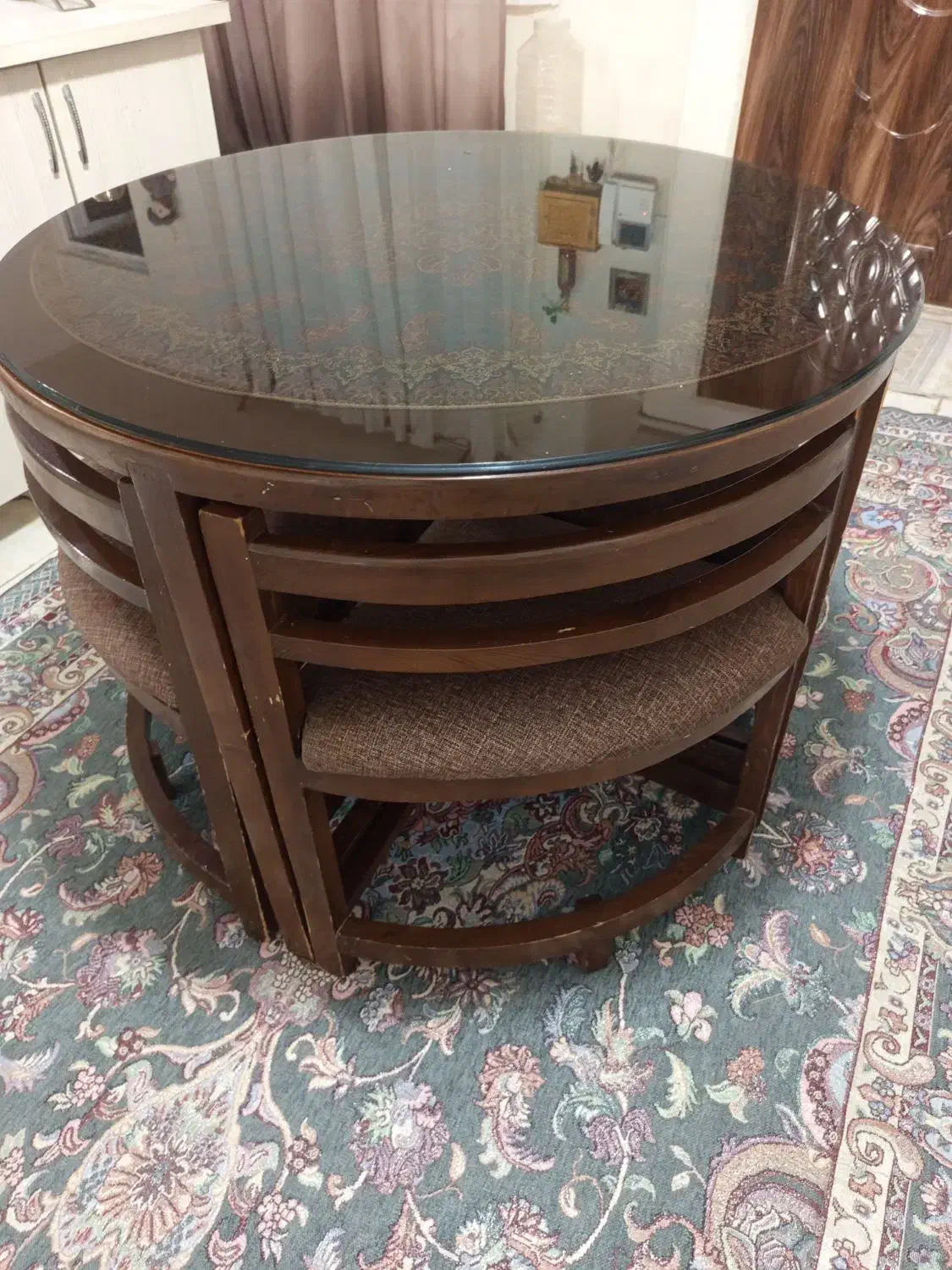 میز ناهار خوری ۴نفره|میز و صندلی غذاخوری|تهران, مشیریه|دیوار