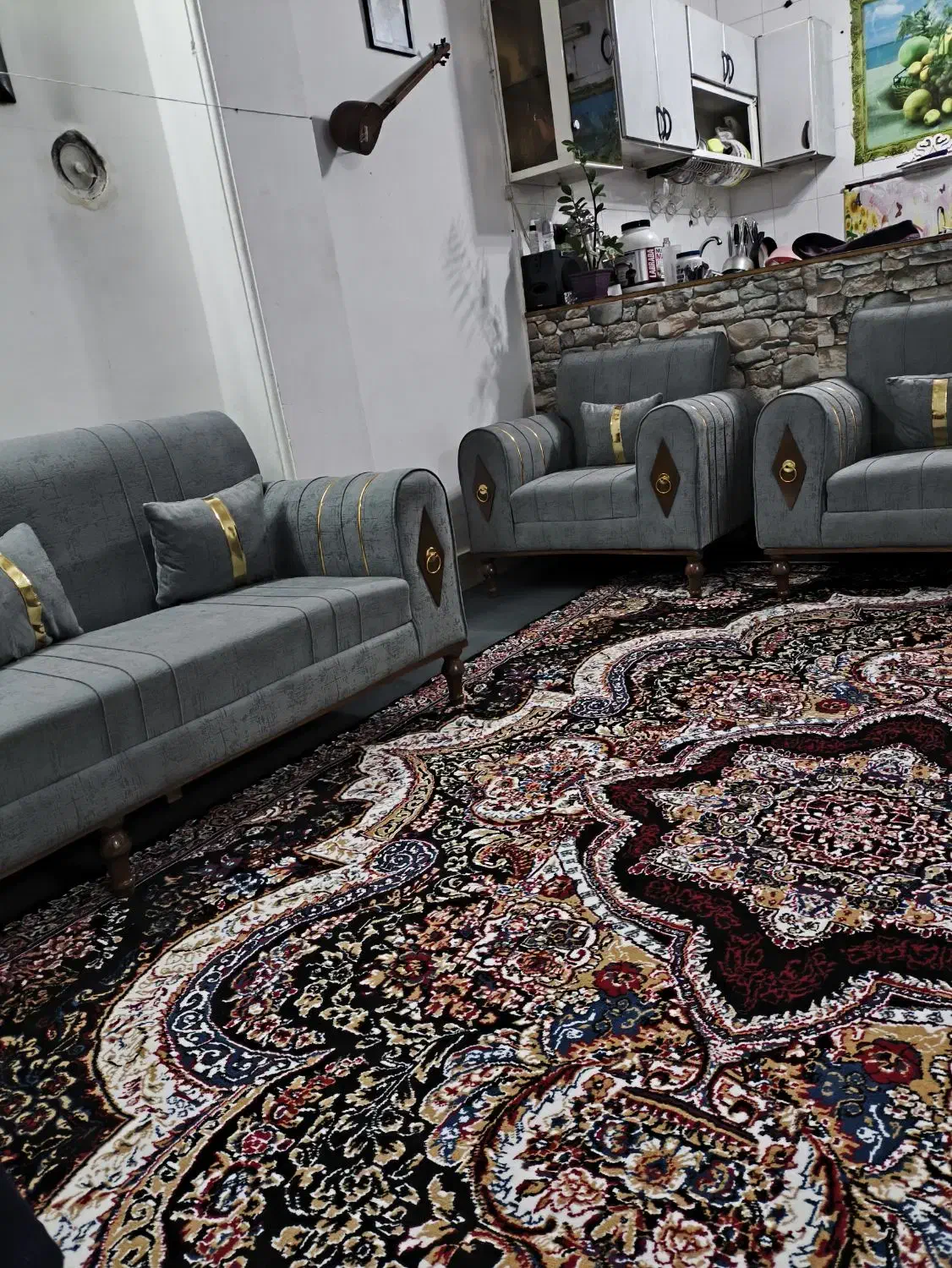 مبل راحتی ۷نفره|مبلمان خانگی و میز عسلی|گنبد کاووس, |دیوار