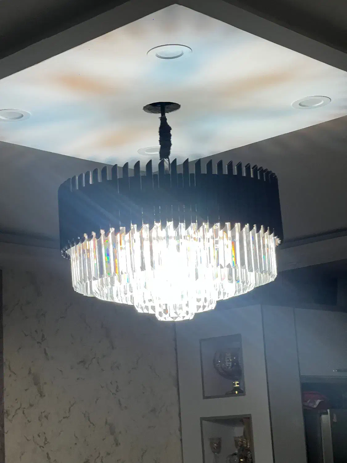 لوستر کریستال|لوستر و چراغ آویز|تهران, تاکسیرانی|دیوار