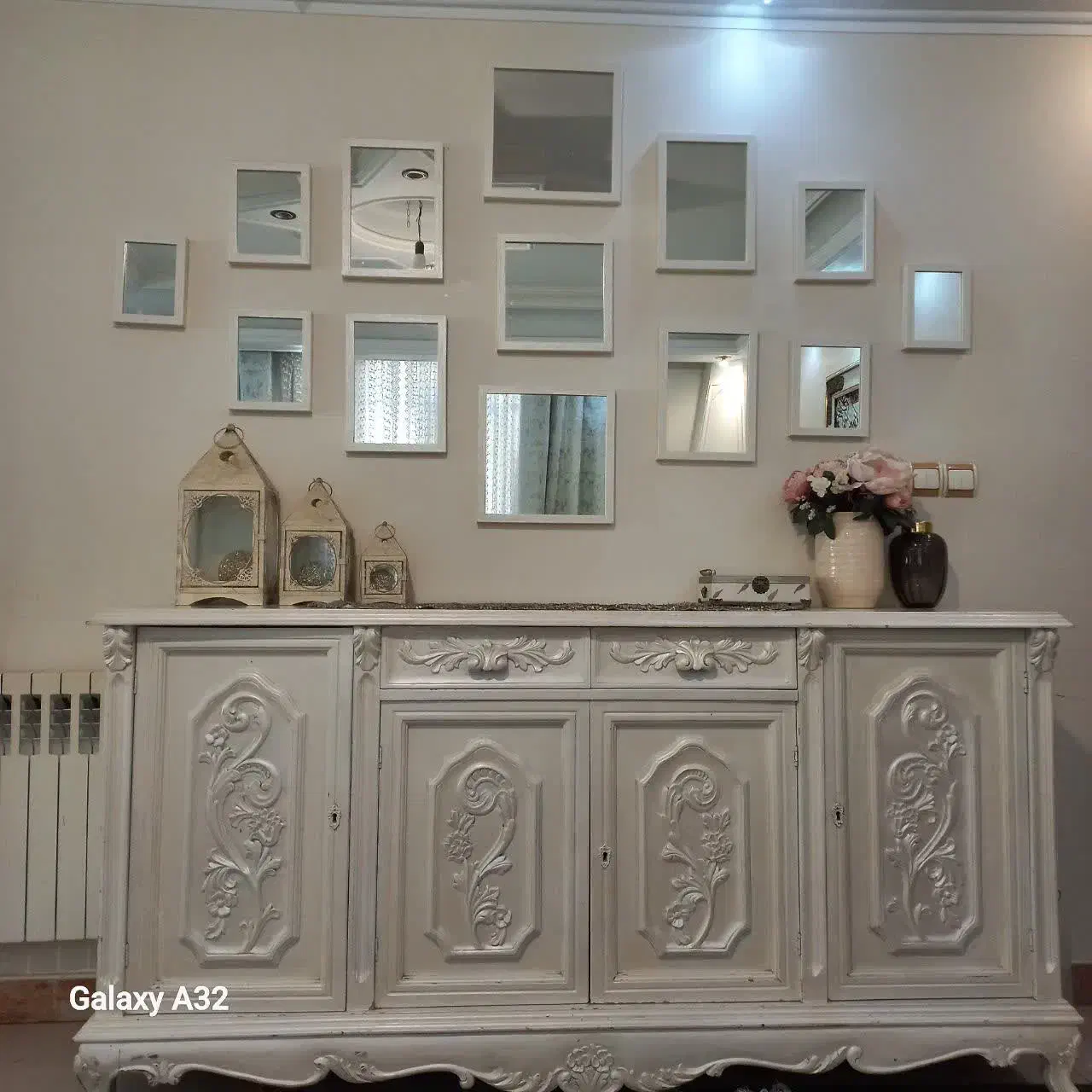 کنسول چوب گردو|بوفه، ویترین، کنسول|تهران, باغ فیض|دیوار