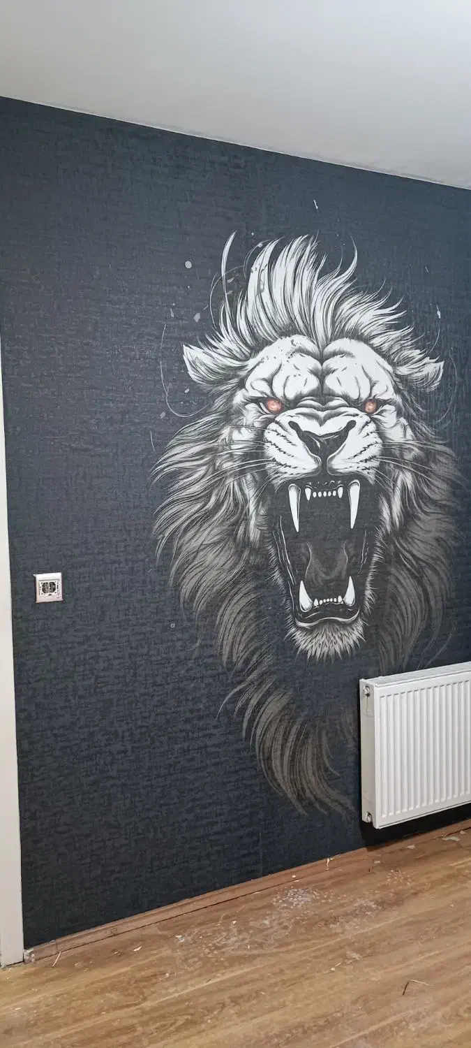 نصب کاغذ دیواری. قرنیز.ترمو. ماربل شیت.|خدمات پیشه و مهارت|پرند, فاز ۵|دیوار