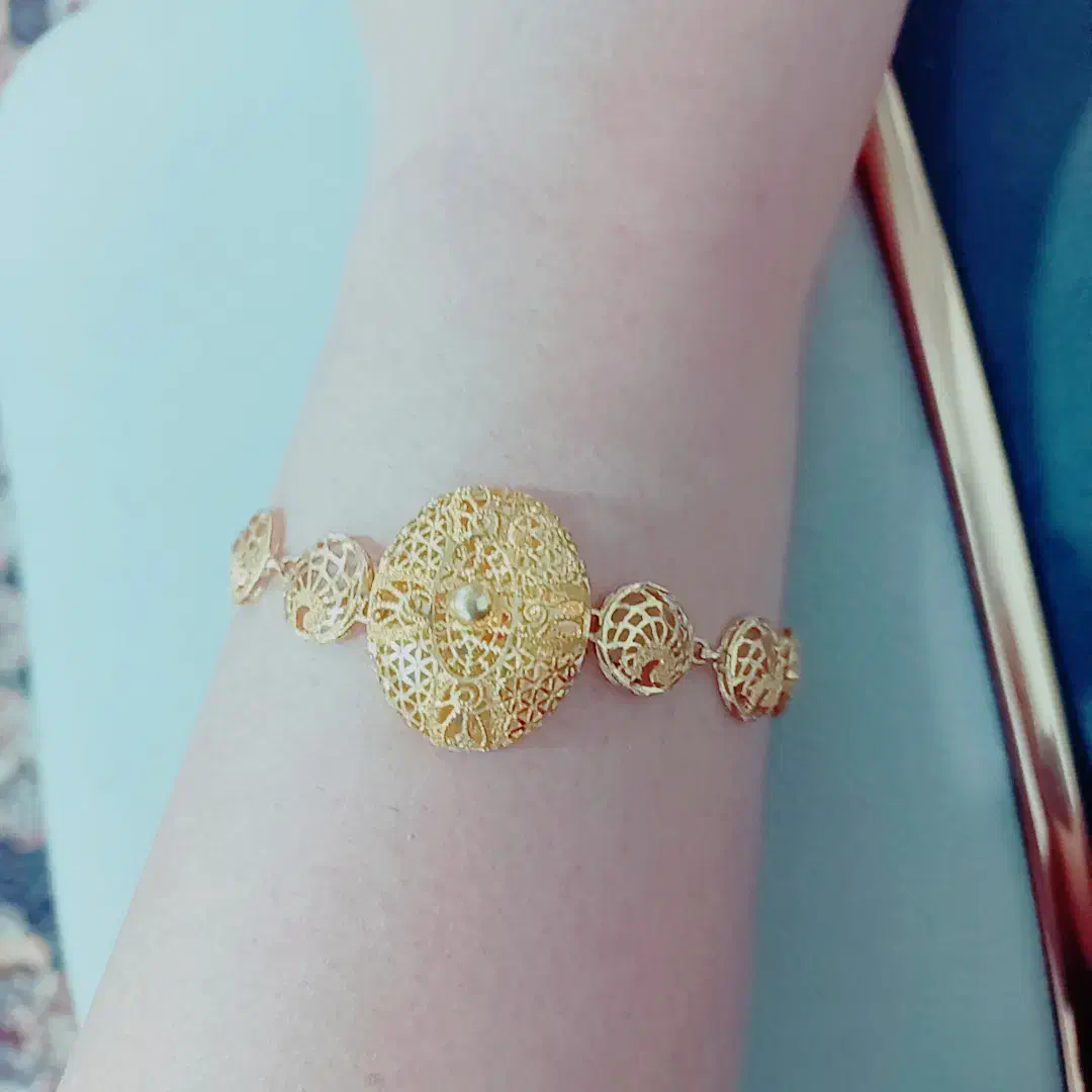 دستبند نو ۲۱ عیار ۲۰۰ بالا تابلو|جواهرات|یاسوج, |دیوار