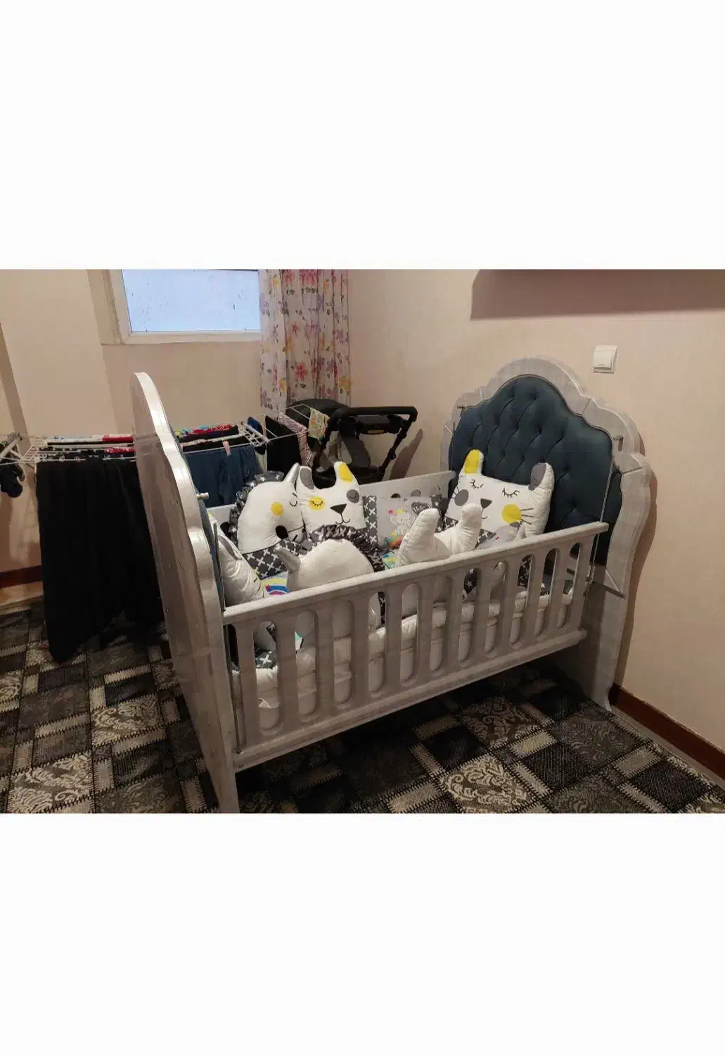 سرویس خواب کودک کاملا نو زیر قیمت|تخت و صندلی بچه|فولادشهر, B4|دیوار