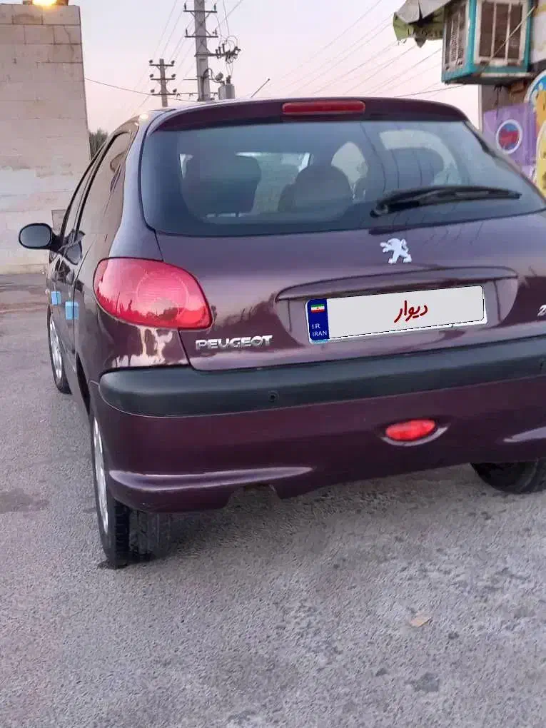 ۲۰۶مدل۹۵تیپ۵بیرنگ|خودرو سواری و وانت|شهریار, شهرک شاهد|دیوار