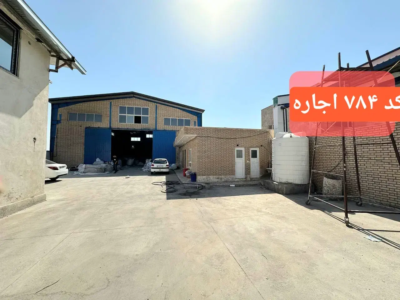 1100مترسوله برق ۳۰۰ امپر جرثقیل ۱۶تن بدون قطعی برق|اجارهٔ دفتر صنعتی، کشاورزی، تجاری|رباطکریم, رباطکریم|دیوار