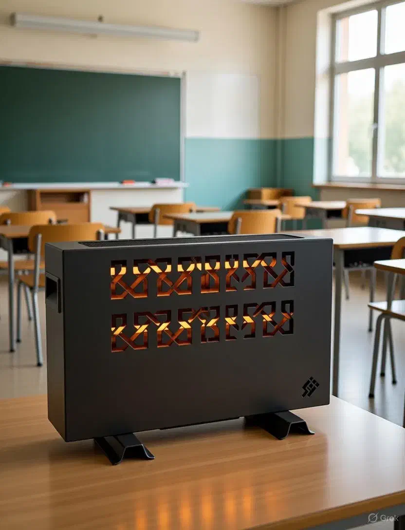 بخاری برقی ۳۰۰۰ وات واقعی مناسب ۸۰ متر فضا|بخاری، هیتر، شومینه|بومهن, |دیوار