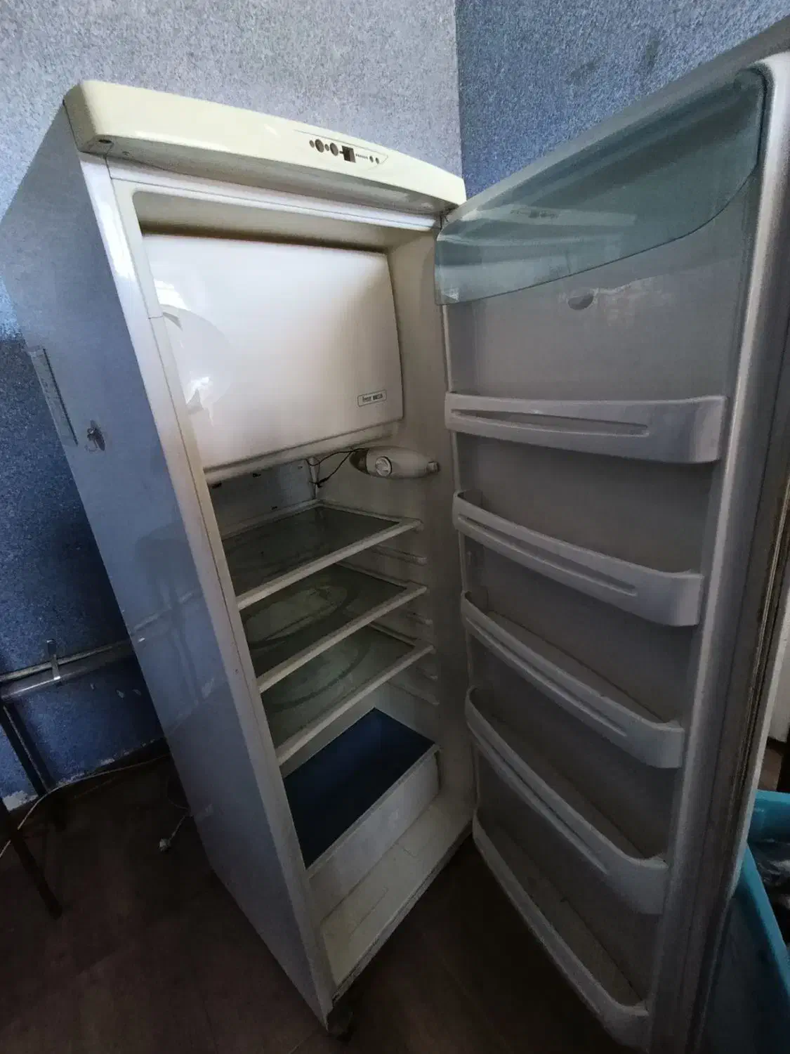 یخچال|یخچال و فریزر|بافت, |دیوار