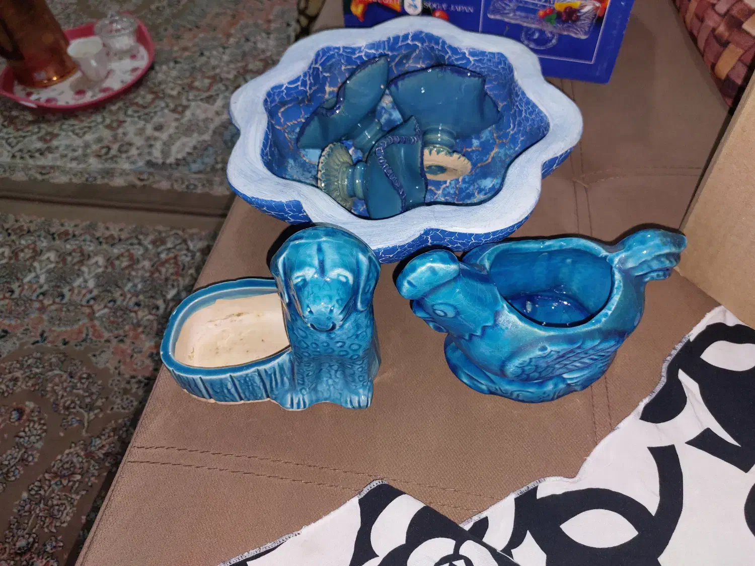 تابلو جا شمعی وسایل هفت سین|صنایع دستی و سایر لوازم تزئینی|اهواز, فرهنگ شهر|دیوار