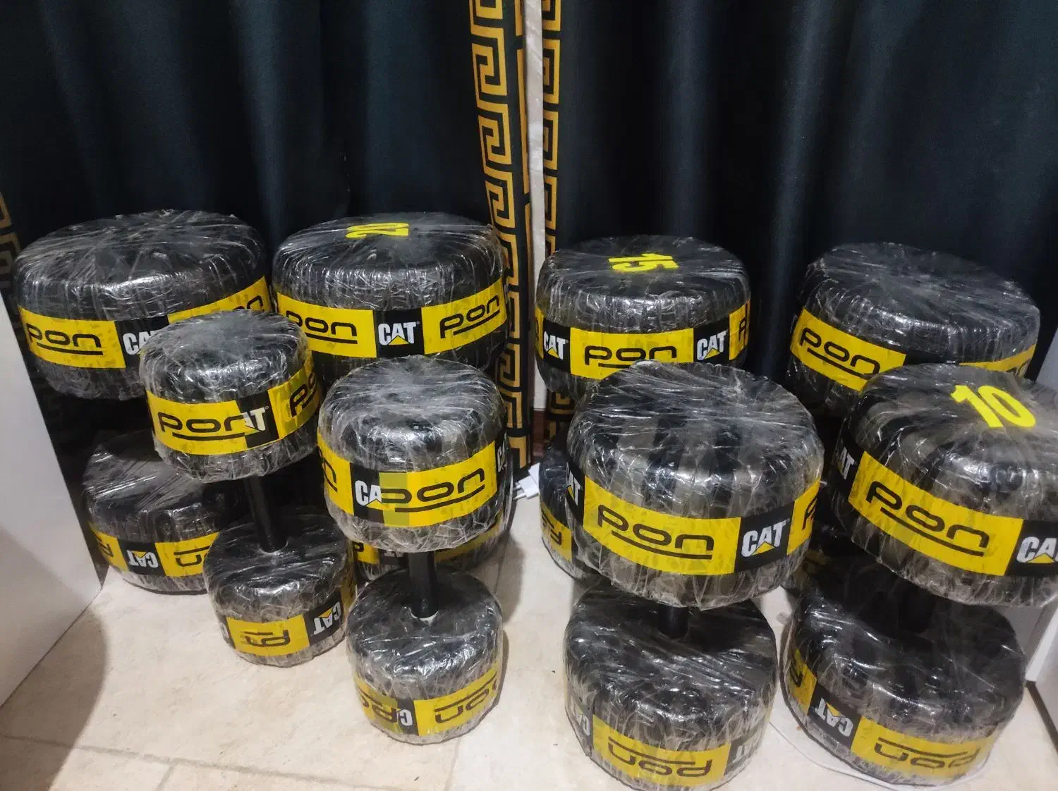 ۴ جفت دمبل|تجهیزات ورزشی|رباط‌کریم, مسکن مهر آبشناسان|دیوار