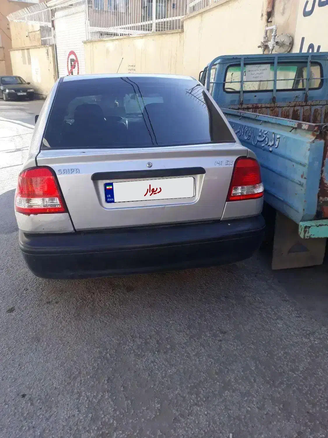 پراید ۱۴۱ نقره ای مدل ۹۰|خودرو سواری و وانت|همدان, |دیوار