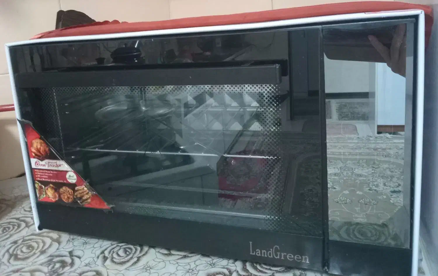 توستر ال جی ۶۰لیتر|اجاق گاز و لوازم برقی پخت‌وپز|فولادشهر, C8|دیوار