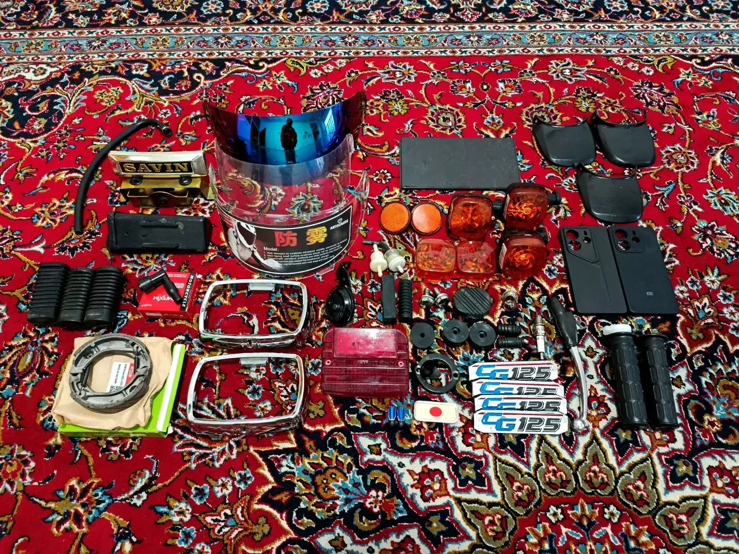 لوازم یدکی موتور سیکلت 125|قطعات یدکی و لوازم جانبی|خرم‌آباد, |دیوار