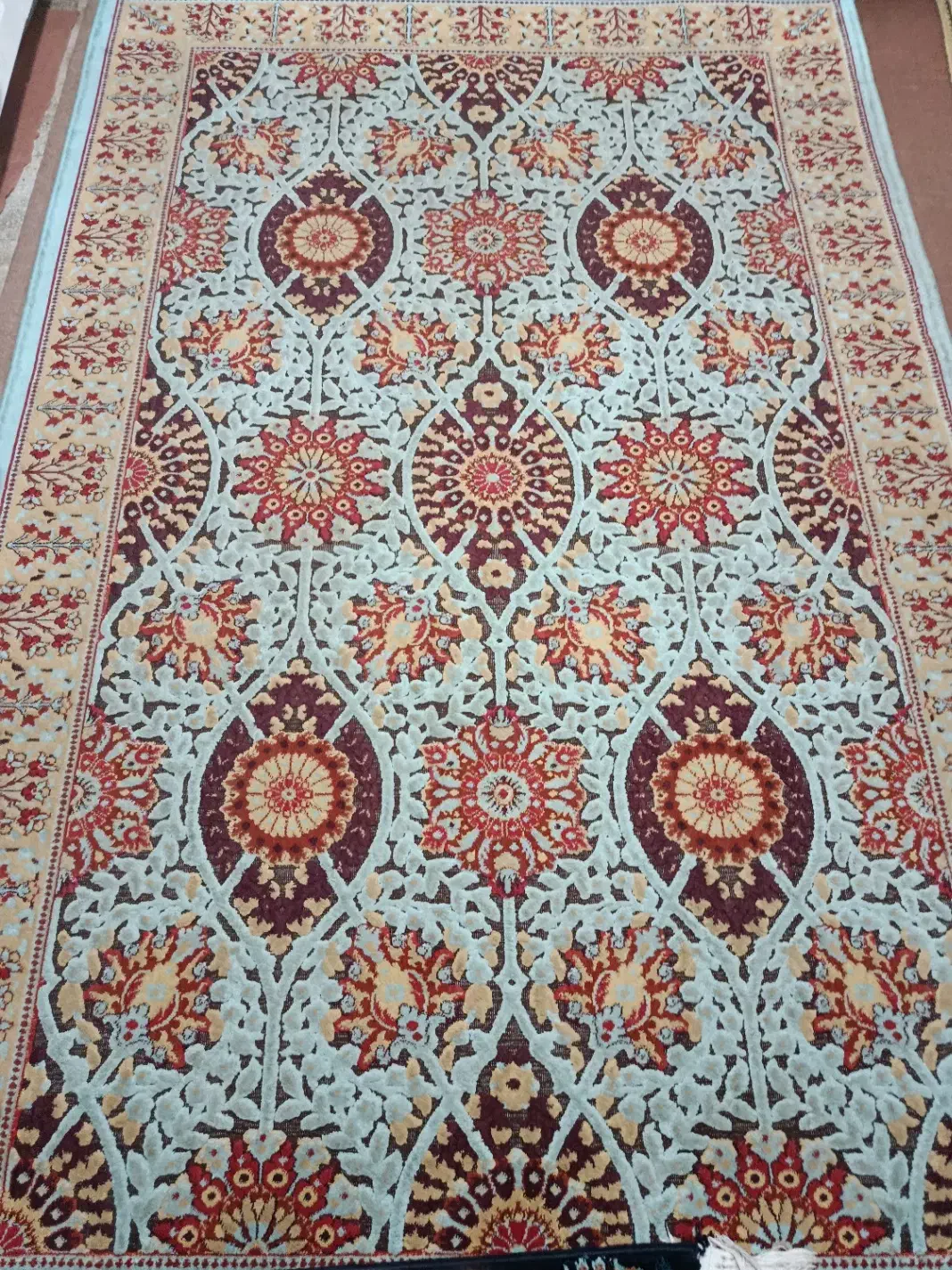 قالیچه|فرش|قم, نیروگاه|دیوار