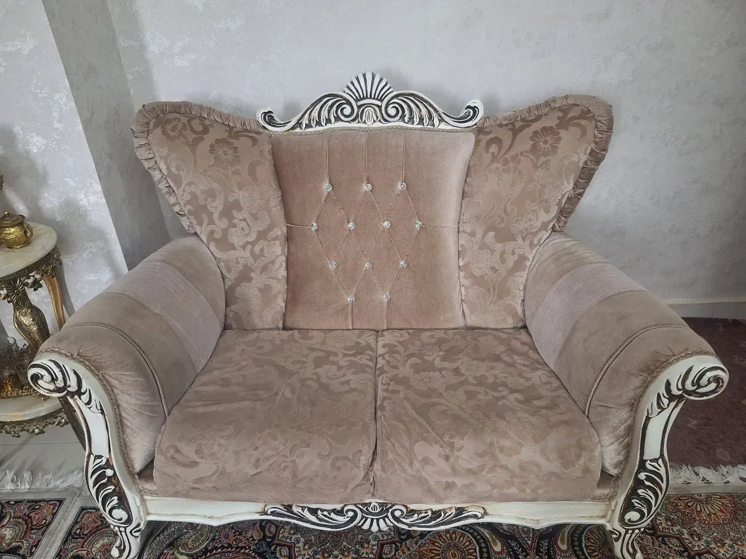 مبل راحتی 7 نفره|مبلمان خانگی و میز عسلی|محمدیه-قزوین, |دیوار