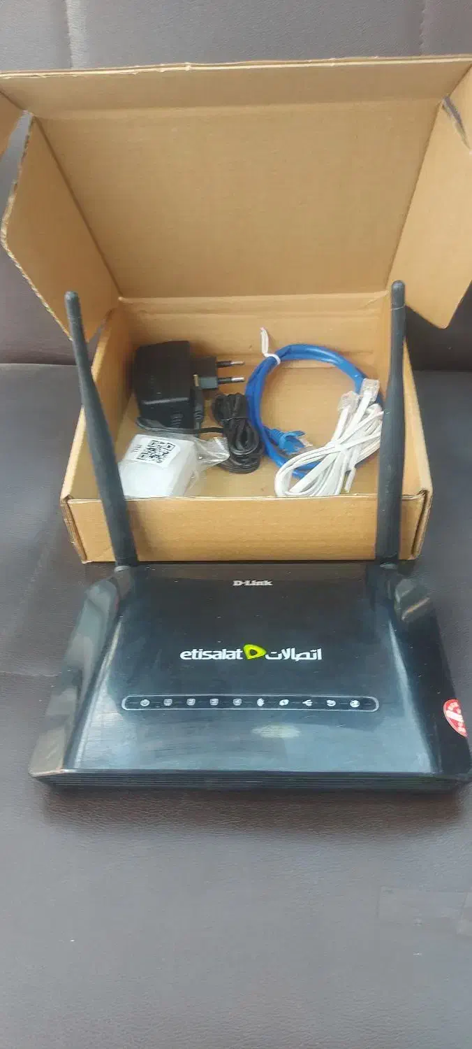 مودم دوآنتن دیلینک مدل D-LINK 2750U|مودم و تجهیزات شبکه|جوانرود, |دیوار