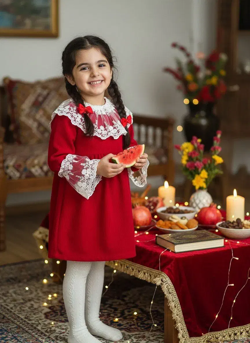 لباس یلدایی دخترانه|لباس|شاهینشهر, فردوسی|دیوار