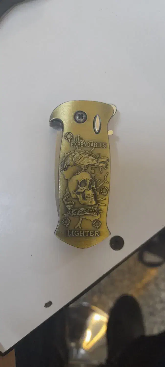 چاقو و فندک طرح اژدها|کلکسیون اشیاء عتیقه|قم, پردیسان|دیوار