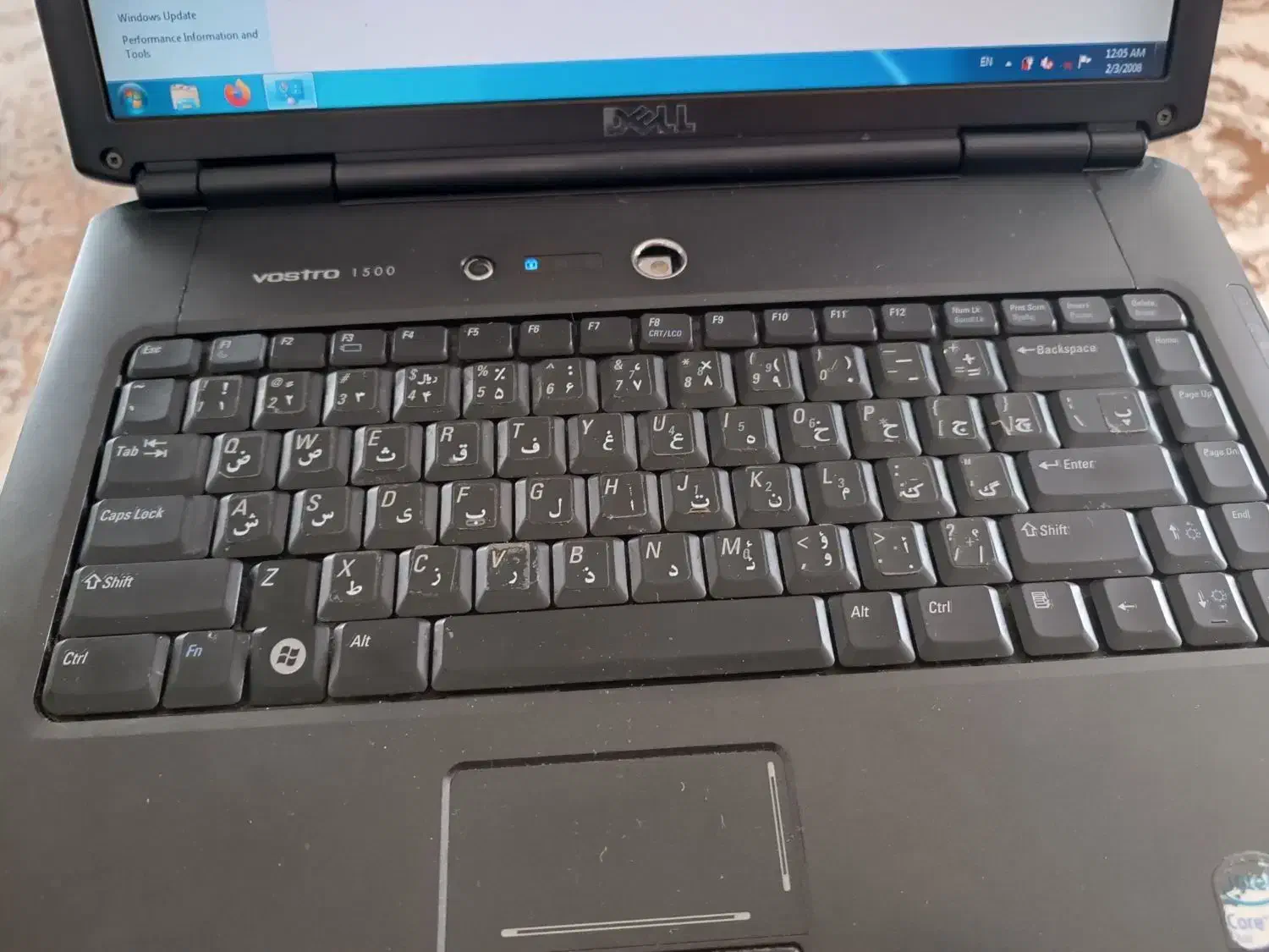 لپتاپ دل vostro 1500|رایانه همراه|نجف‌آباد, شهید رجایی|دیوار