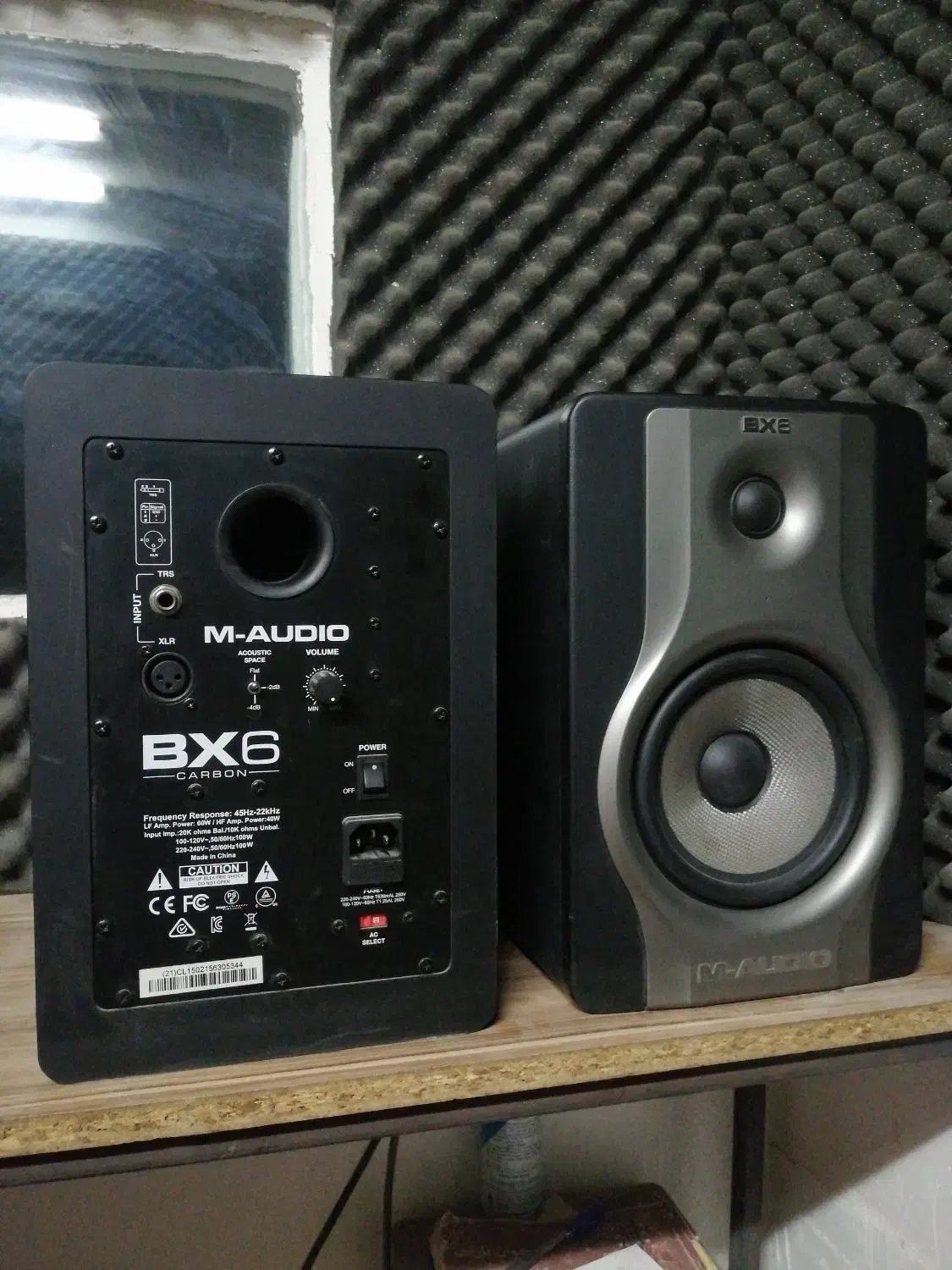 اسپیکر ام آدیو بی ایکس 6 کربن|سیستم صوتی خانگی|شیروان (خراسان), |دیوار