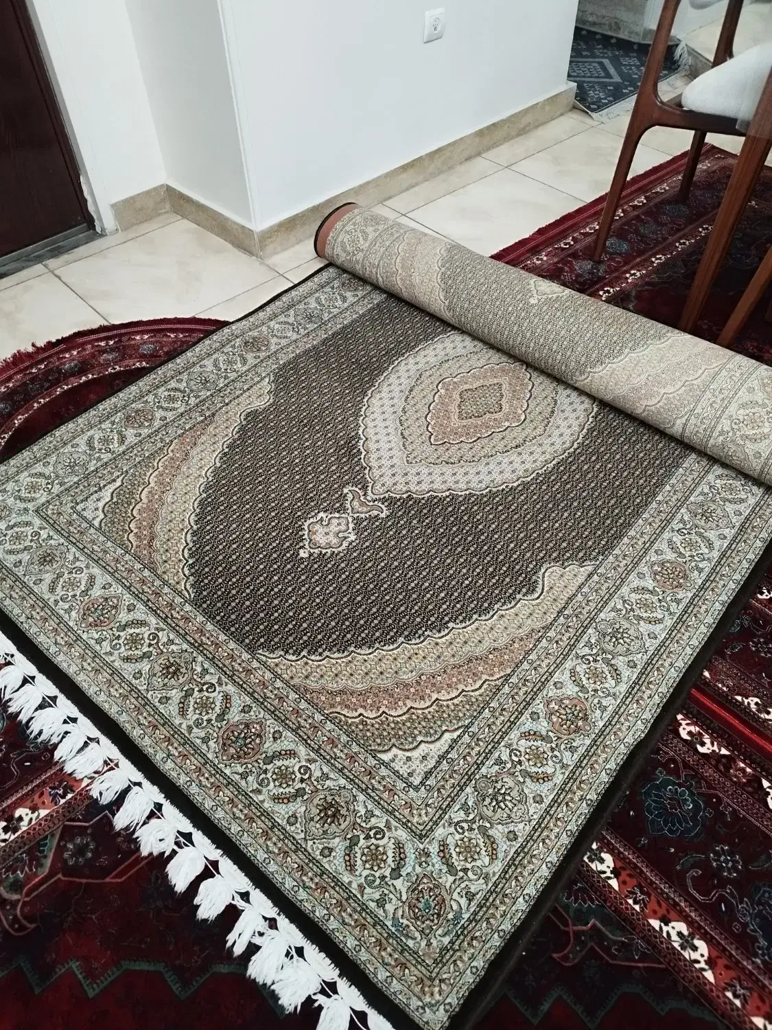 فرش ماشینی 4 متری تمیز|فرش|تهران, شهید رجایی|دیوار