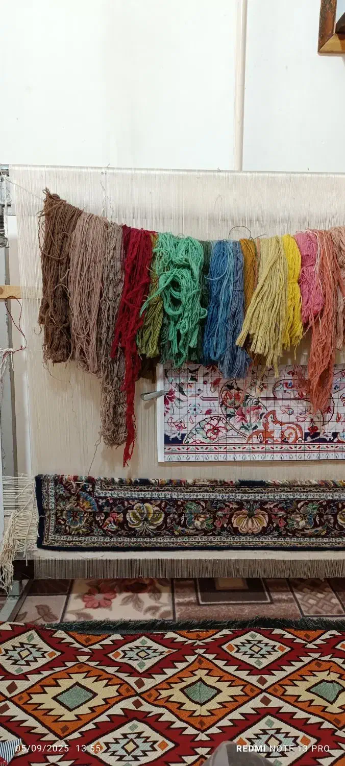 فرش|فرش|قزوین, |دیوار