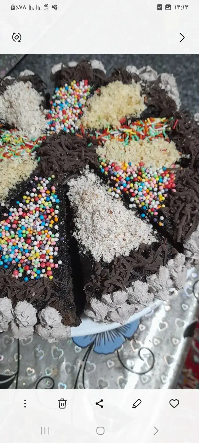 کیک خانگی|ظروف سرو و پذیرایی|بروجرد, |دیوار