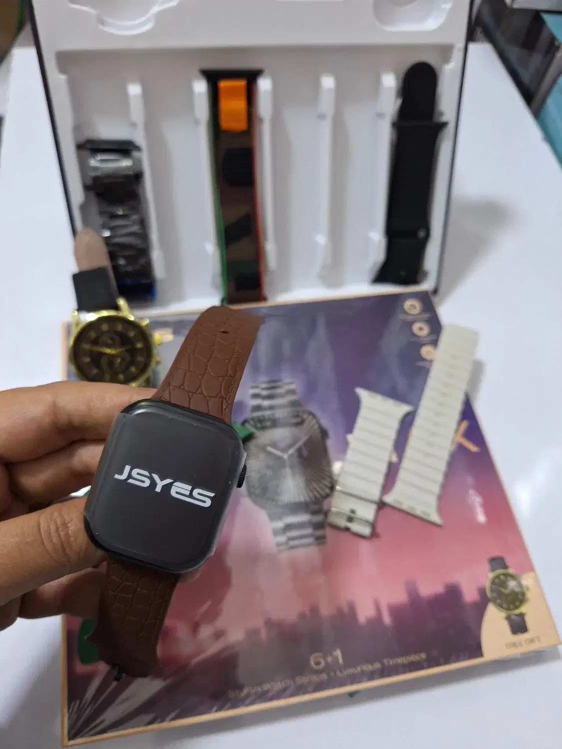 ساعت هوشمند/(همراه با ساعت عقربه ای)|لوازم جانبی موبایل و تبلت|زنجان, |دیوار