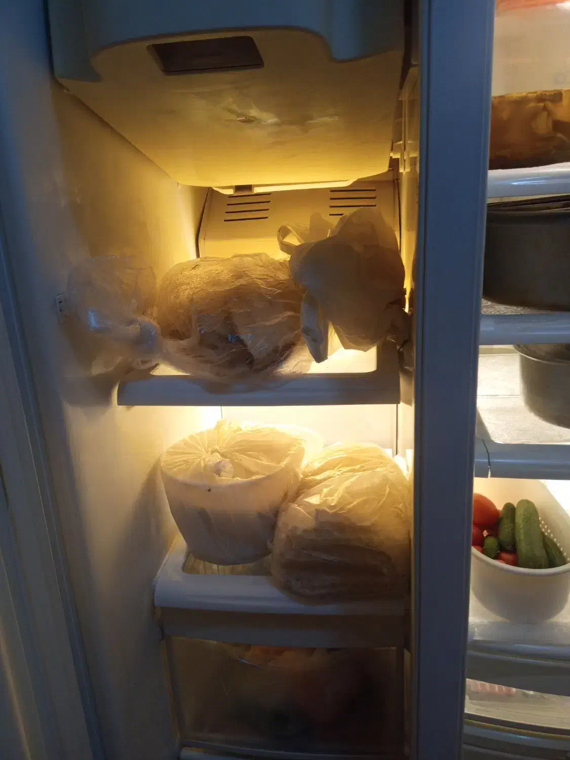 یخچال ساید مابه  آمریکایی سالم|یخچال و فریزر|ری, هاشم‌آباد|دیوار