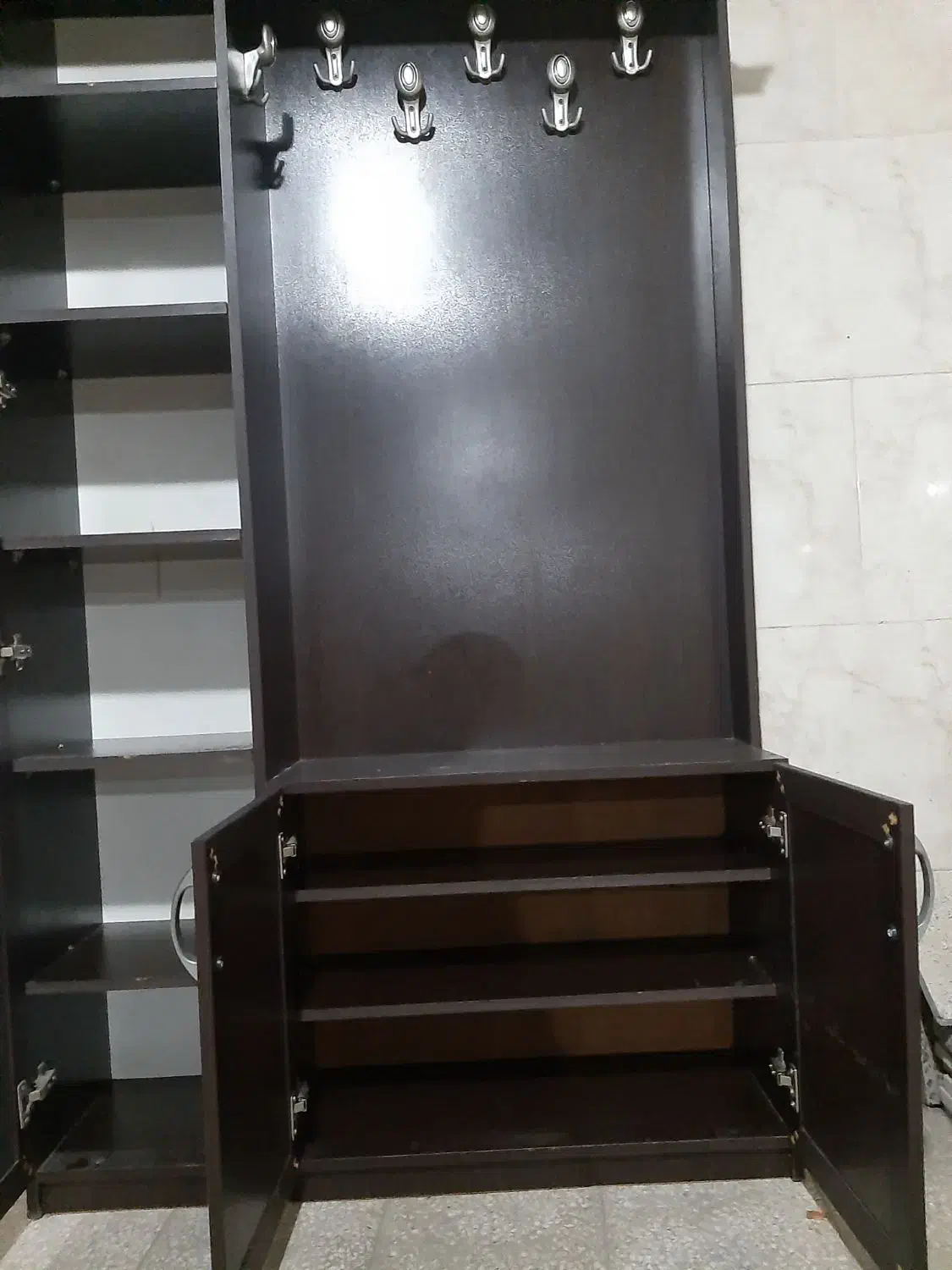 کمد دیواری به خط خش|جاکفشی، کمد، دراور|گرگان, |دیوار