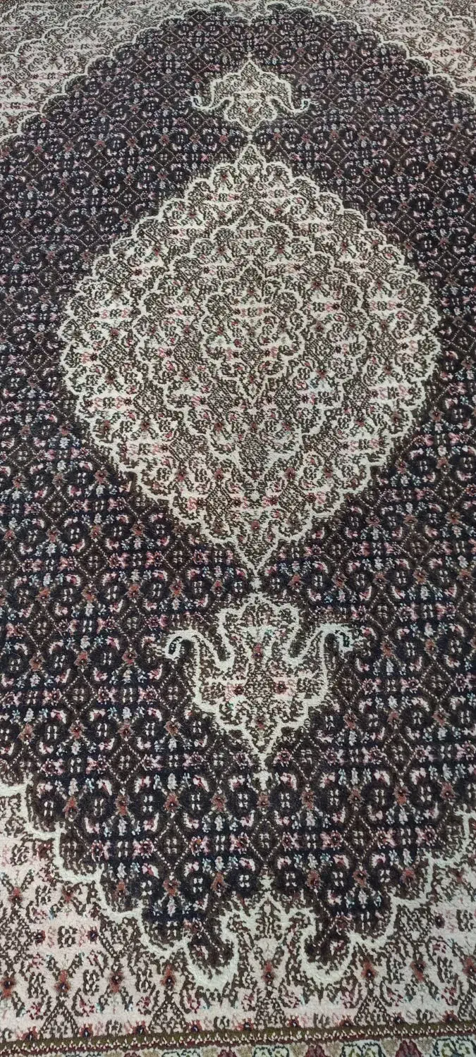 فرش دستبافت قالیچه رج ۴۰ ماهی درحدنو واقعی|فرش|تبریز, |دیوار