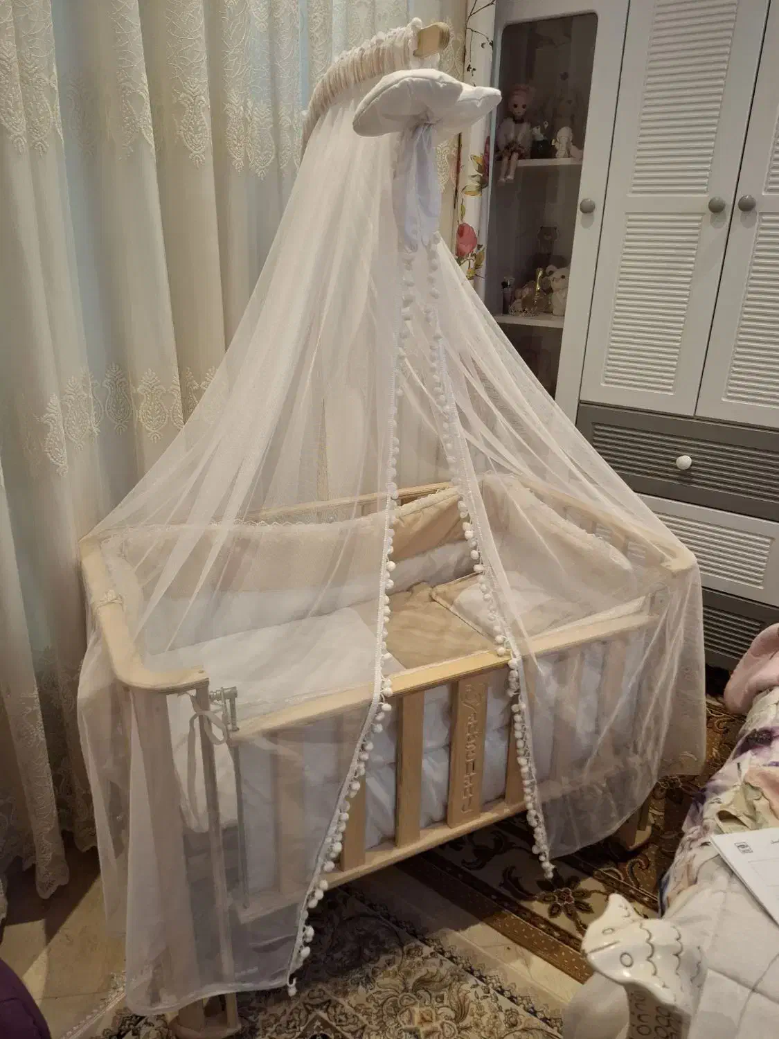 گهواره کودک|تخت و صندلی بچه|خمین, |دیوار