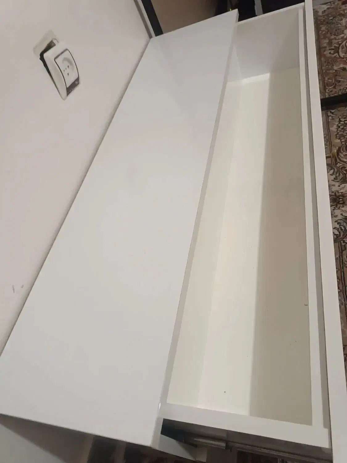 شلف زیر آینه|کتابخانه، شلف، قفسه‌های دیواری|شهرکرد, |دیوار