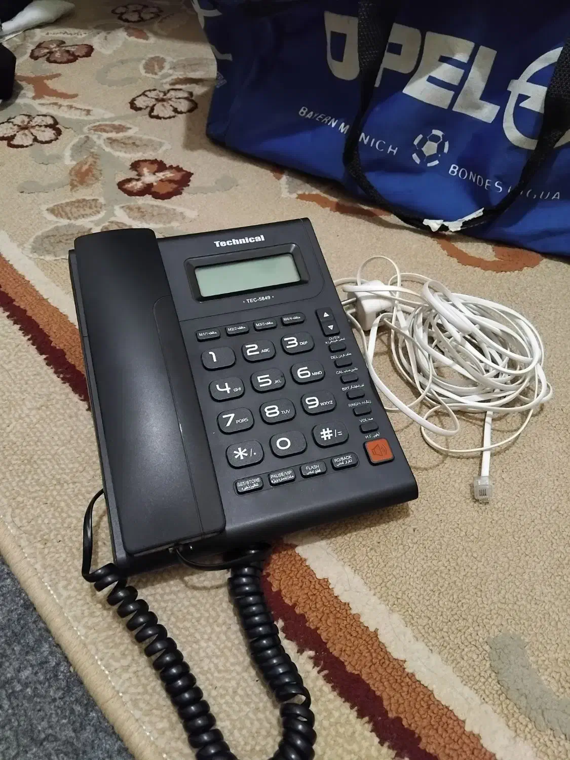 تلفن رو میزی Technical-TEC5849|تلفن رومیزی|رشت, پیرکلاچای|دیوار