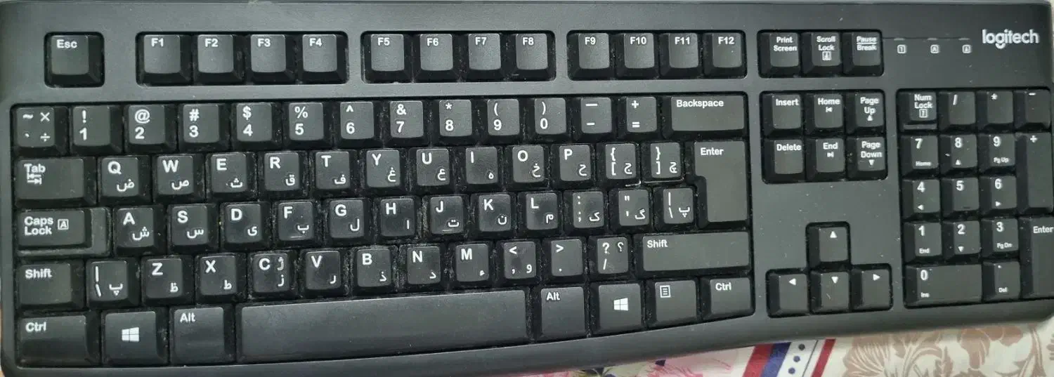 کیبورد logitech|قطعات و لوازم جانبی رایانه|اصفهان, گلزار|دیوار