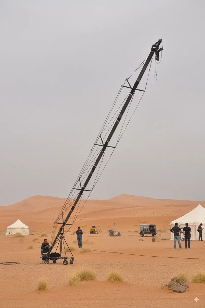 فروش کرین حرفهای فیلمبرداری Super Crane 12M|دوربین عکاسی و فیلمبرداری|اصفهان, نقش جهان|دیوار