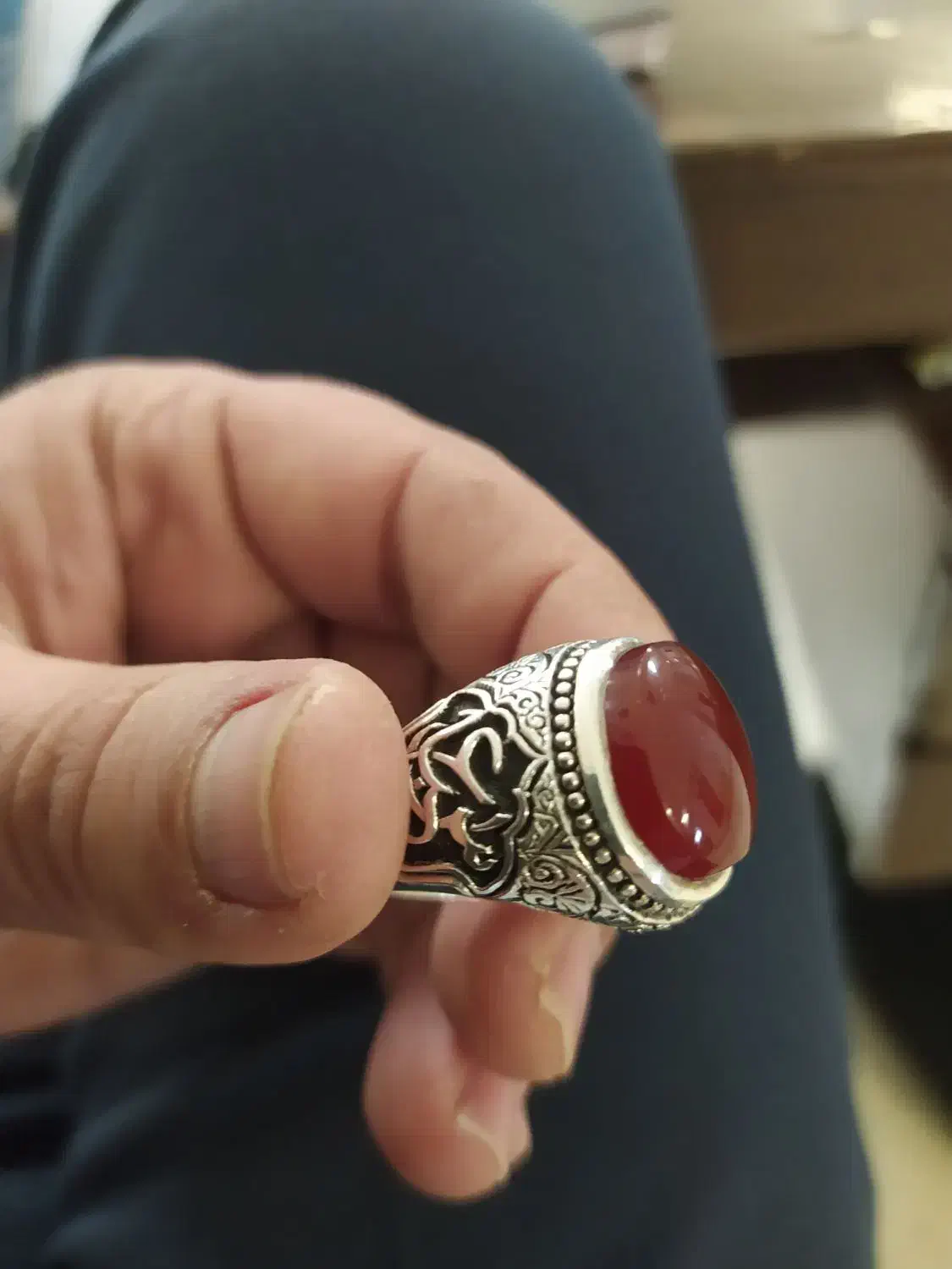 انگشتر نقره|جواهرات|همدان, |دیوار