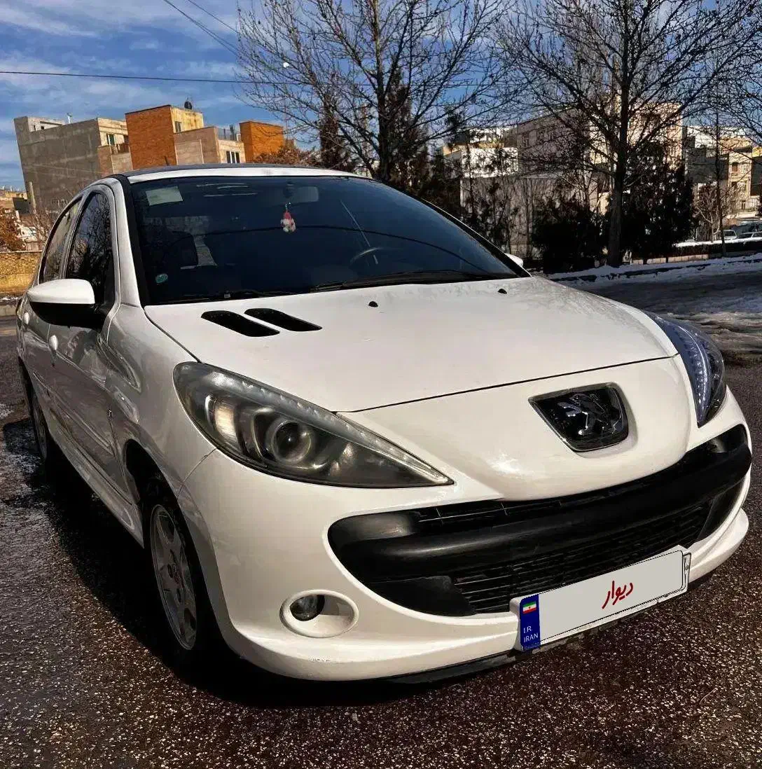 پژو۲۰۷ پانا سفیددر حد صفرمدل۱۴۰۰|خودرو سواری و وانت|قزوین, |دیوار